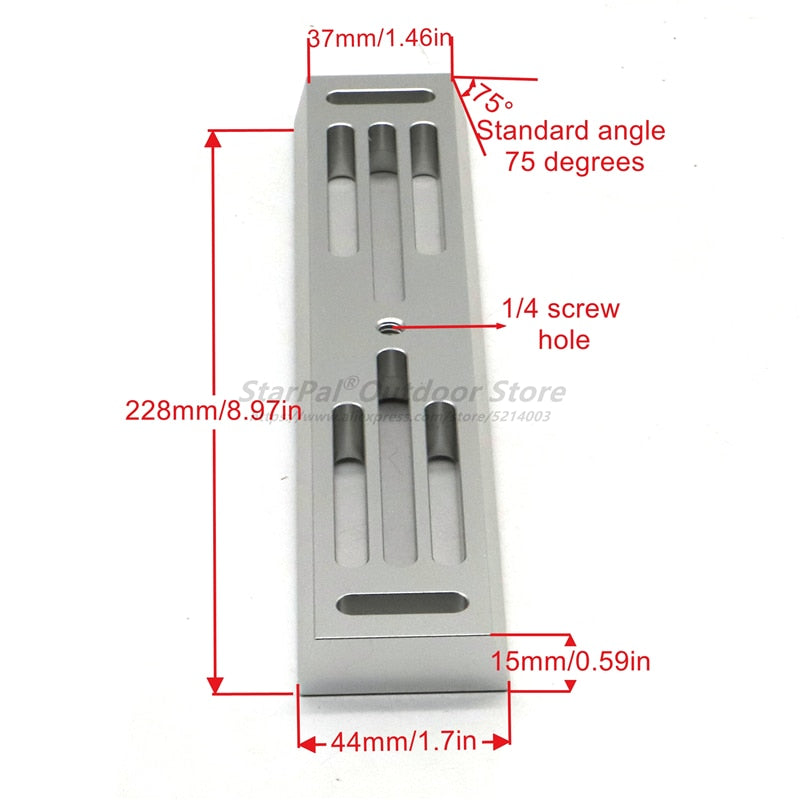 Dovetail Telescope Mounting Plate 9 Inch