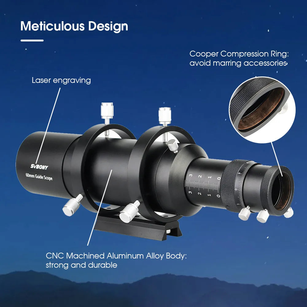 60mm guide scope rings