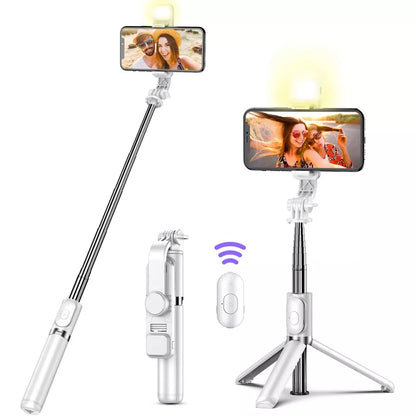 Wireless Bluetooth Selfie Stick Tripod Stand