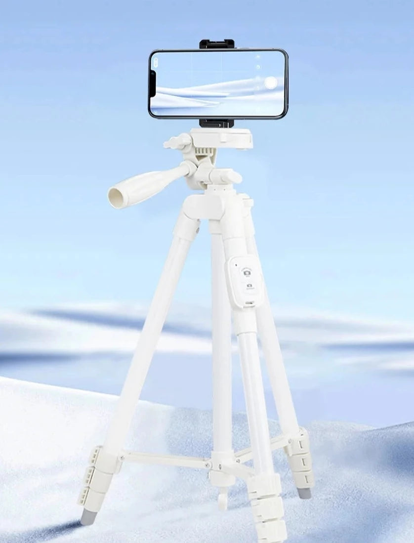 Phone Tripod Stand with Bluetooth Remote Control