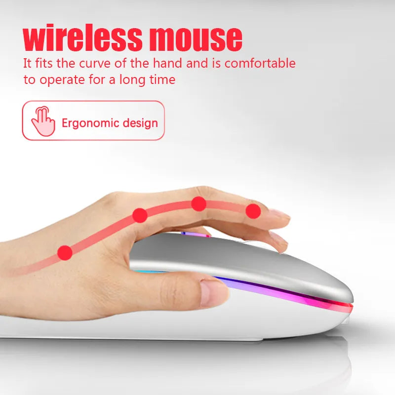 Wireless Bluetooth Mouse For Laptop & PC