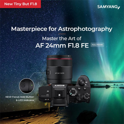 Samyang AF 24mm F1.8 Astrophotography Lens