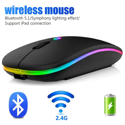 Wireless Bluetooth Mouse For Laptop PC
