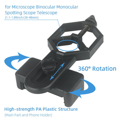 Smartphone Adapter for Optical Devices