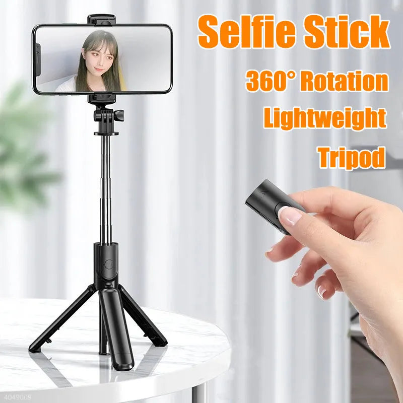 Bluetooth Selfie Stick Tripod with Remote