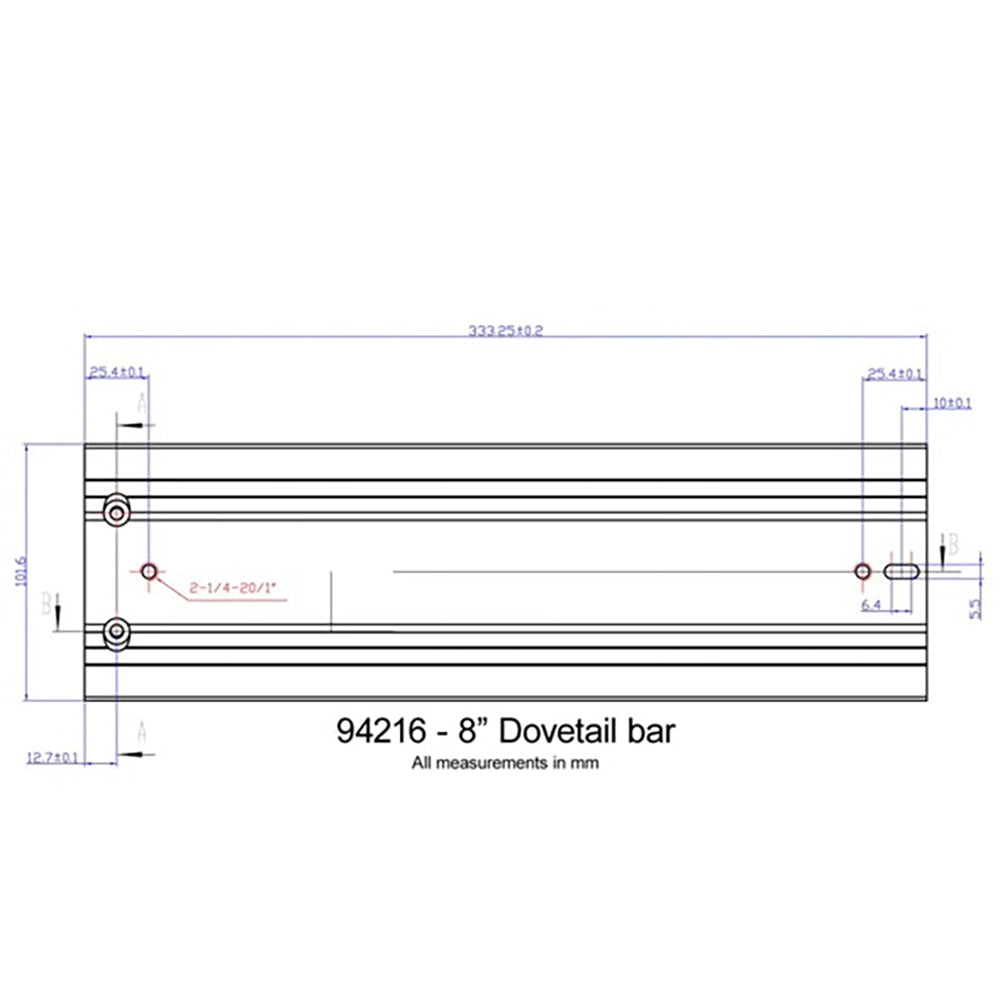 Celestron Telescope Dovetail Bar - 13.1" for 8" CGE 
