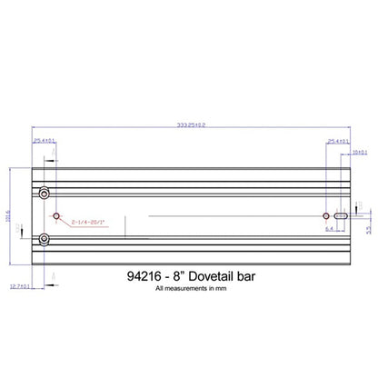 Celestron Telescope Dovetail Bar - 13.1" for 8" CGE 