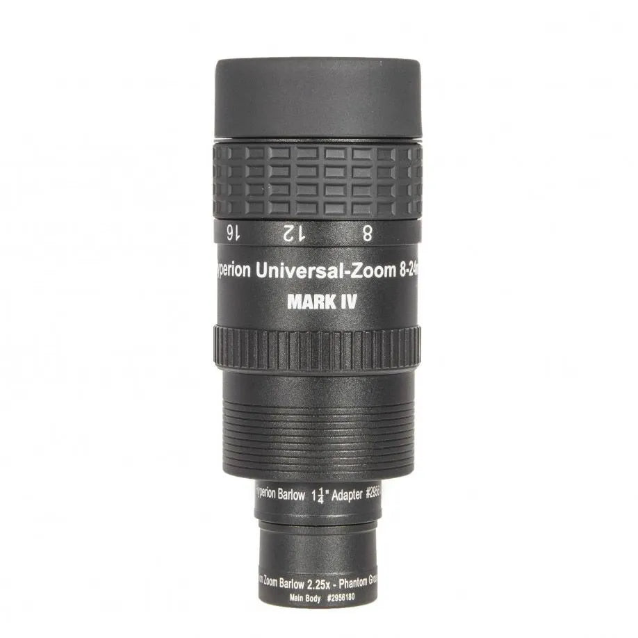 Baader 1.25" / 2" Hyperion Mark IV 8-24mm Zoom Eyepiece with 1.25" 2.25x Hyperion Barlow HYP-ZMBAR 2454827