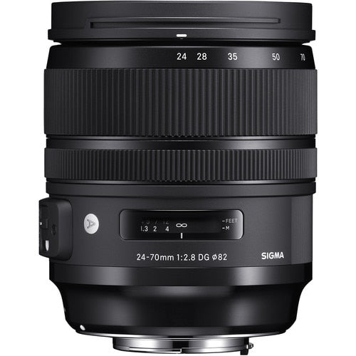Sigma 24-70mm f/2.8 DG OS HSM Art Astrophotography Lens for Nikon Canon