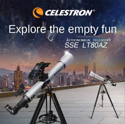 Celestron StarSense Explorer LT 80AZ Refractor Telescope