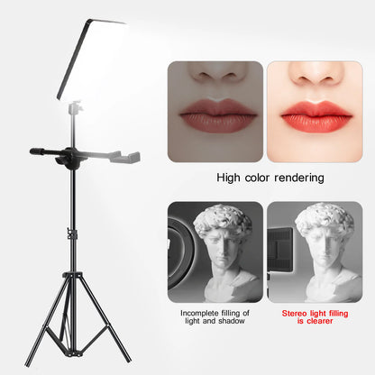 led light stand for photography