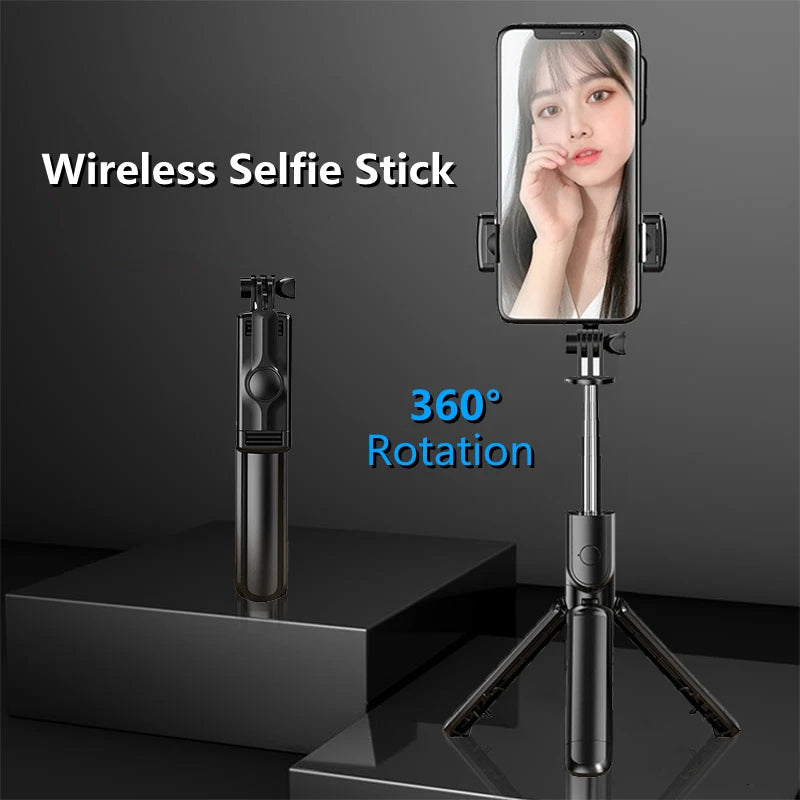 Bluetooth Selfie Stick Tripod with Remote
