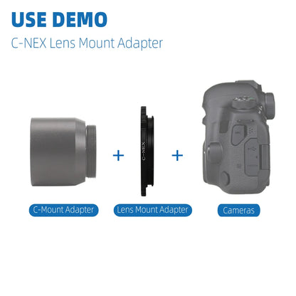 C to NEX Lens Mount Adapter