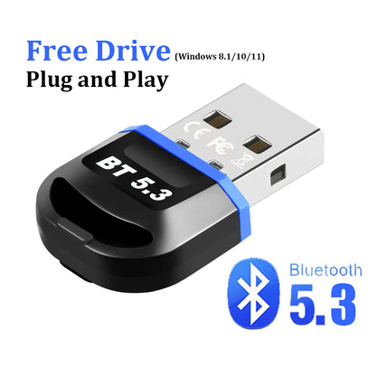 USB Bluetooth 5.3 Adapter for Laptop / PC windows 11