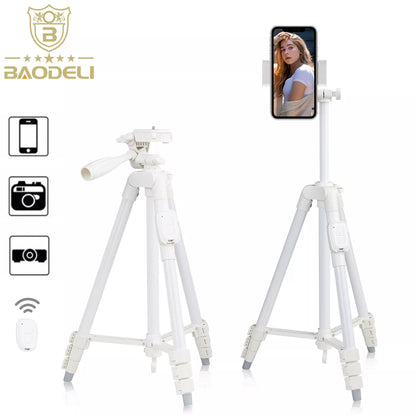 Phone Tripod Stand with Bluetooth Remote Control