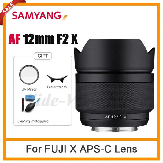 Samyang AF 12mm F2 Fuji Astrophotography Lens