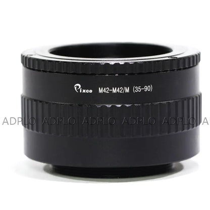 M42 to M42 Mount Lens Adjustable Focusing Helicoid Macro Tube Adapter - 35mm to 90mm