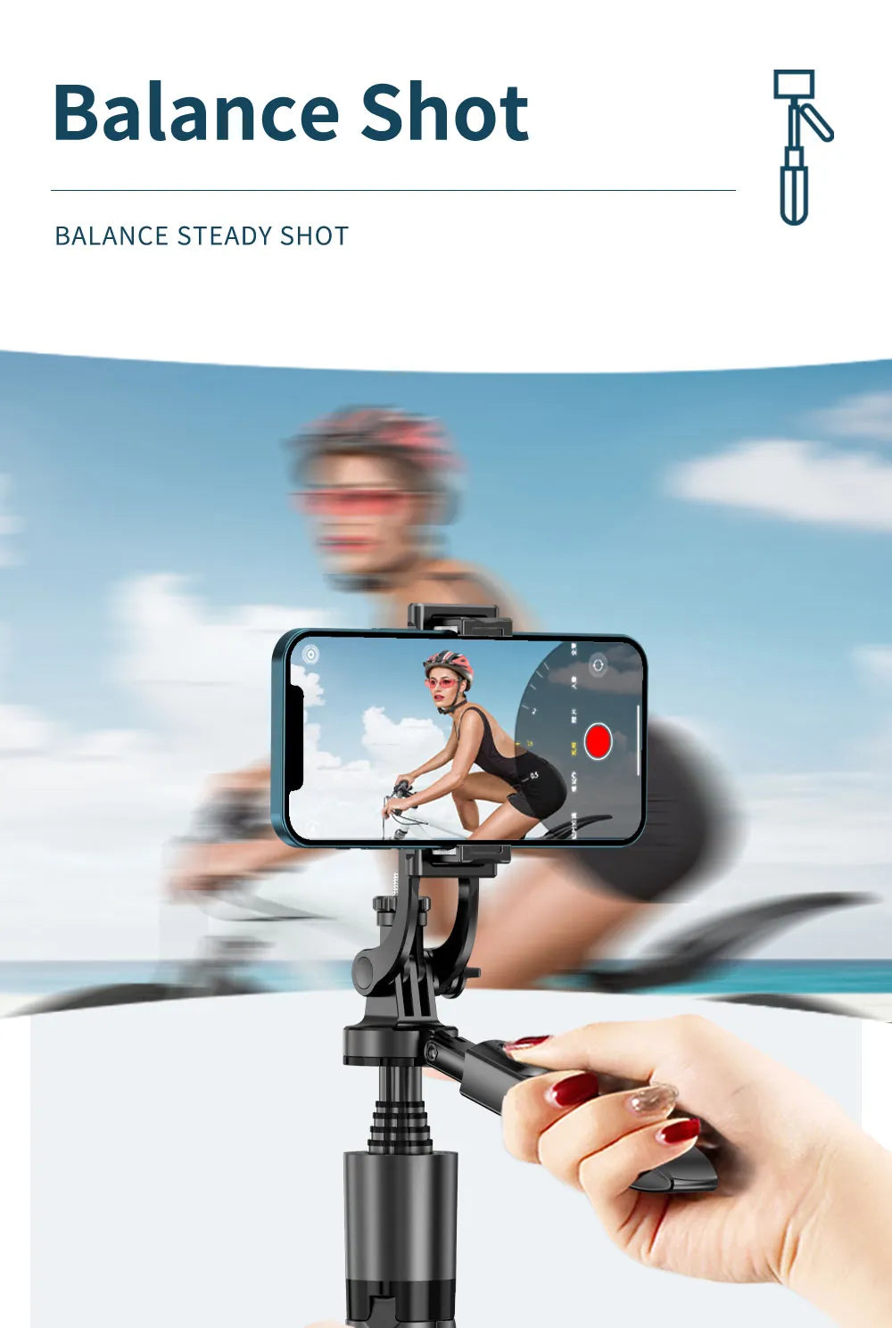 Tripod Stand for Mobile with Bluetooth Remote