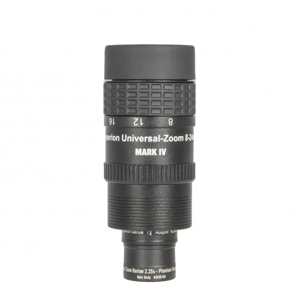 Baader 1.25" & 2" Hyperion Mark IV 8-24mm Zoom Eyepiece with 1.25" 2.25x Hyperion Barlow HYP-ZMBAR 2454827