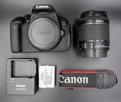 Canon 700D with Lens