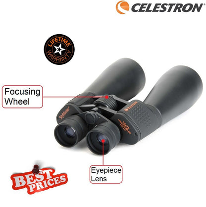 Celestron SkyMaster 15x70 Astronomy Binocular BAK4 Porro Prism