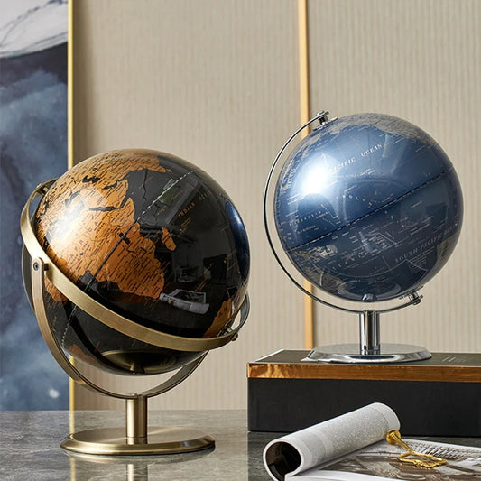 Vintage World Globe on Stand for Sale