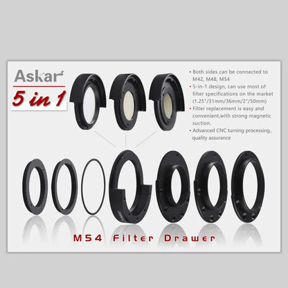 Askar 5in1 M54 Filter Drawer