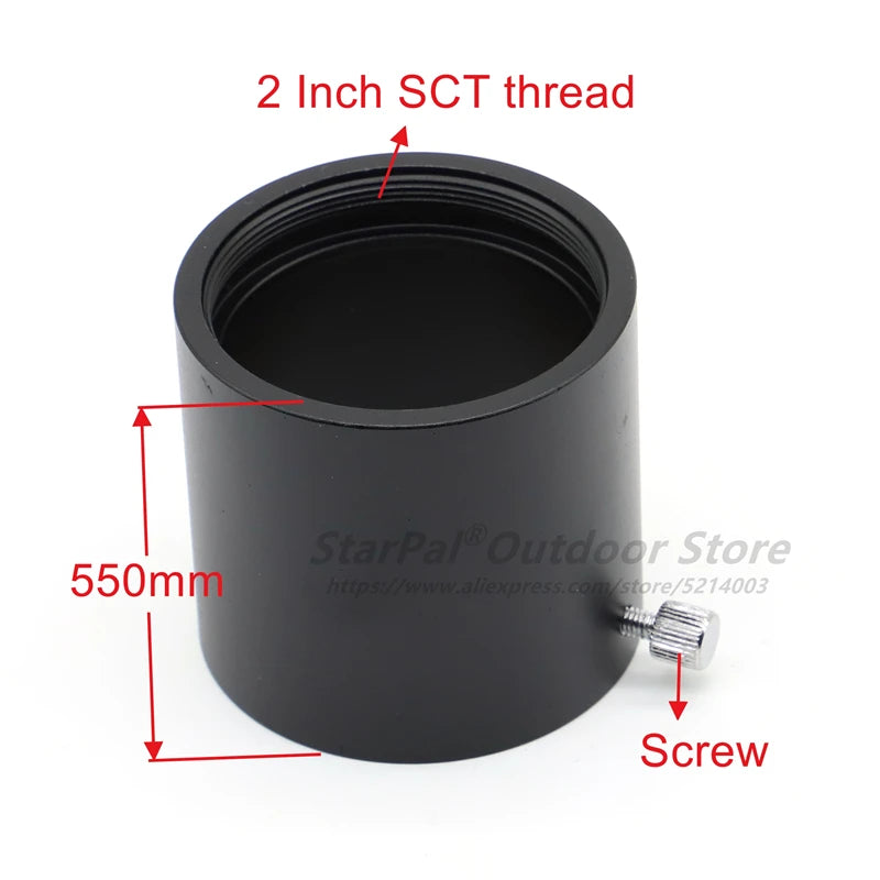 2 Inch SCT Thread Astronomy Telescope Adapter
