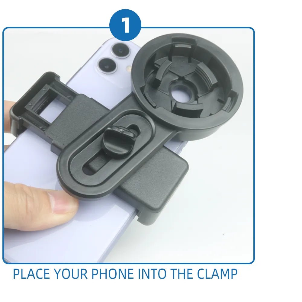 Universal Binocular Telescope Holder Adapter for Mobile Phone