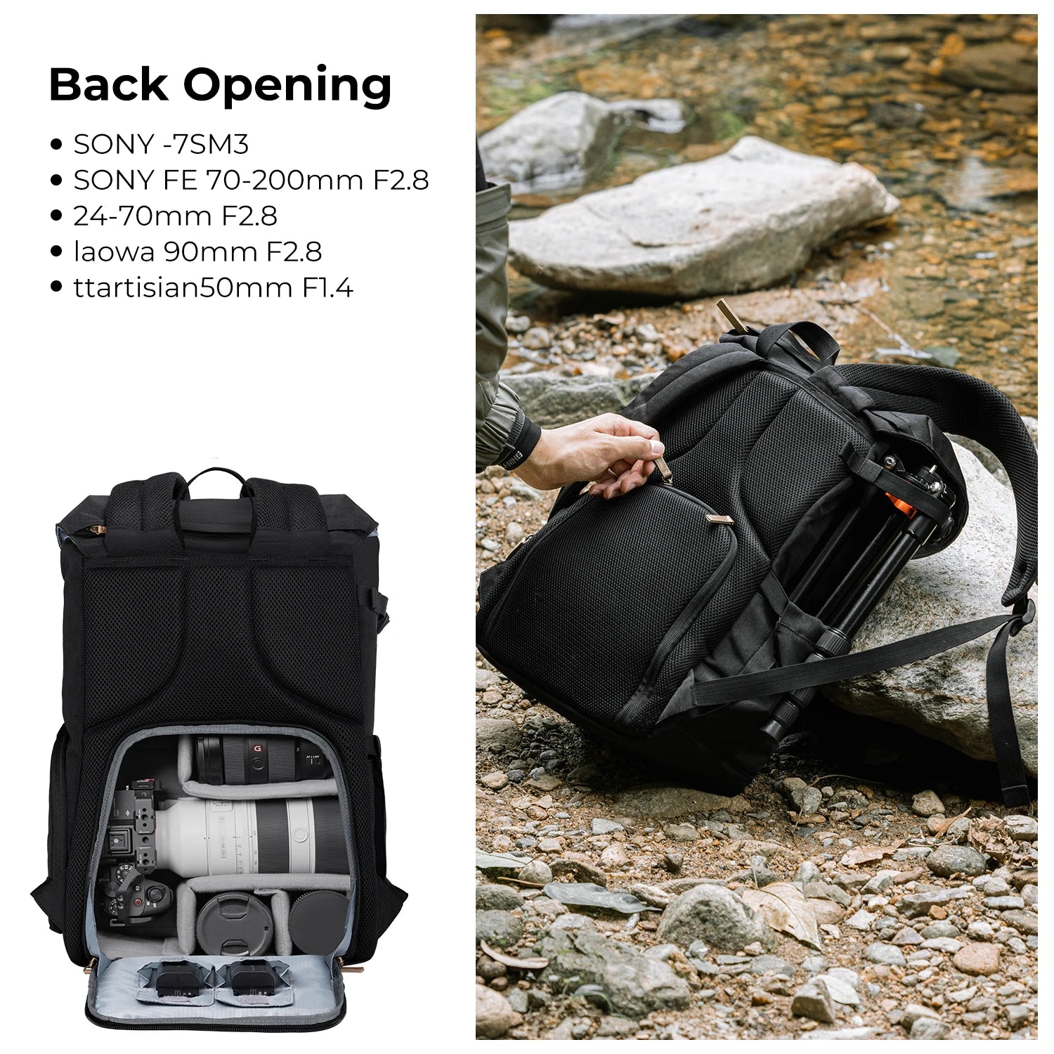 Buy K&F Concept 20L Photography Backpack