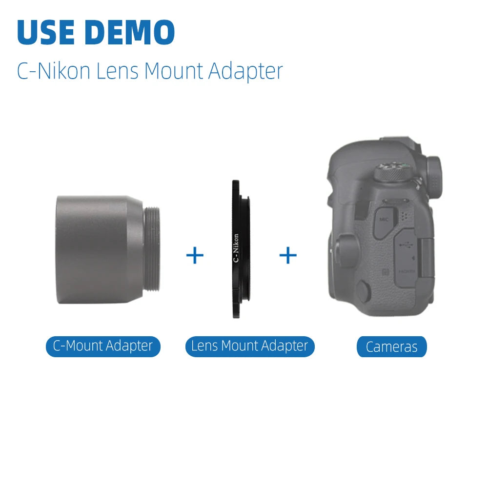 C to Nikon Lens Mount Adapter