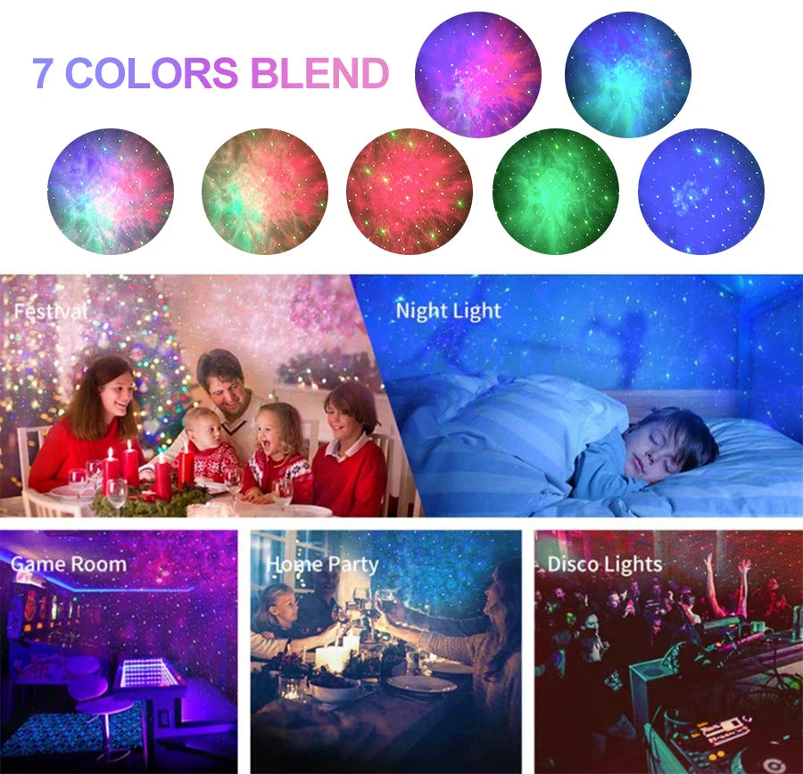 Galaxy Led Star Light Projector for Room
