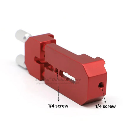 Multi-functional Small Double Slot D Type / V Type  Clamp