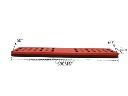 Red Wide Dovetail Plate 300mm