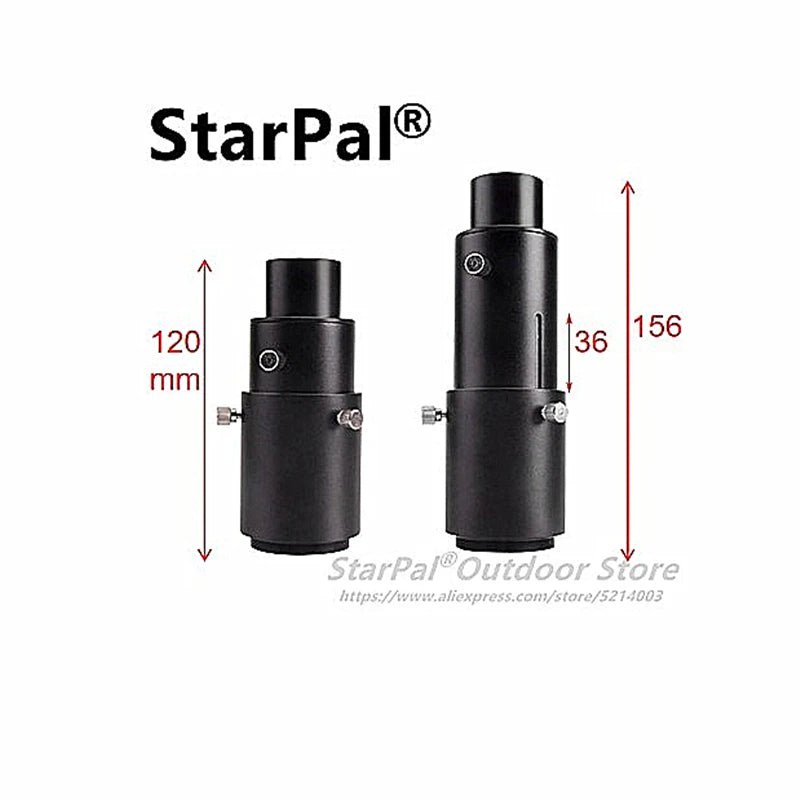 Stretch Elastic CA1 Sleeve Fully Metal 1.25" T-Adapter Dedicated M42 Thread for Telescope