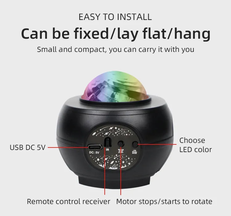 Star Dome Led Galaxy Light Show Projector