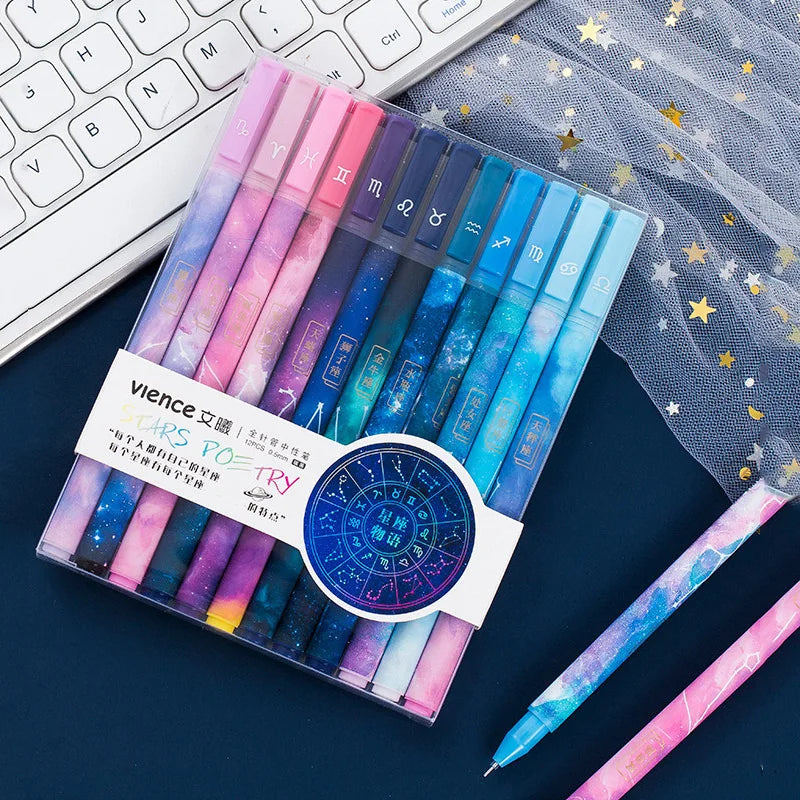 Zodiac Sign Pen Set