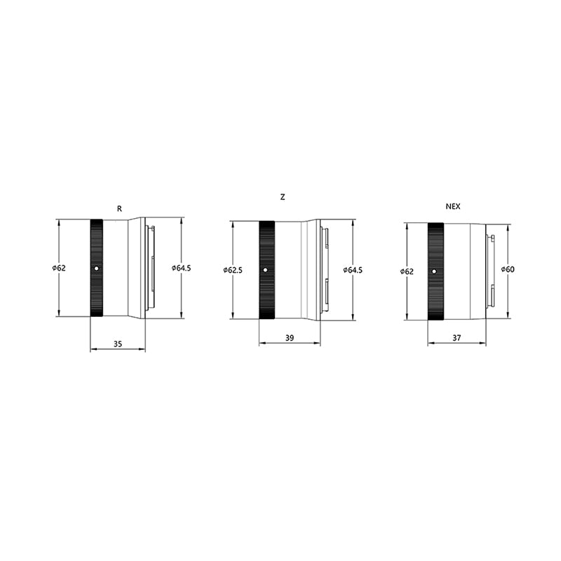 Askar M54/M48 Adapter for Nikon, Canon, Sony