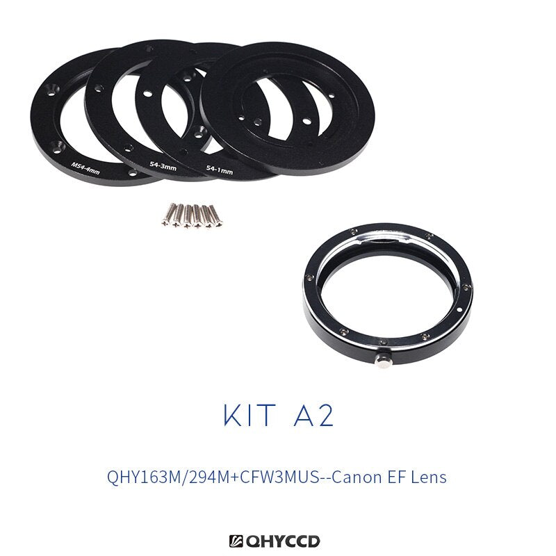 QHYCCD Adapter Kits back focal lens solution