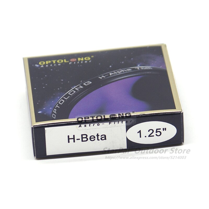 OPTOLONG 1.25 inch Filter H-Beta 25nm