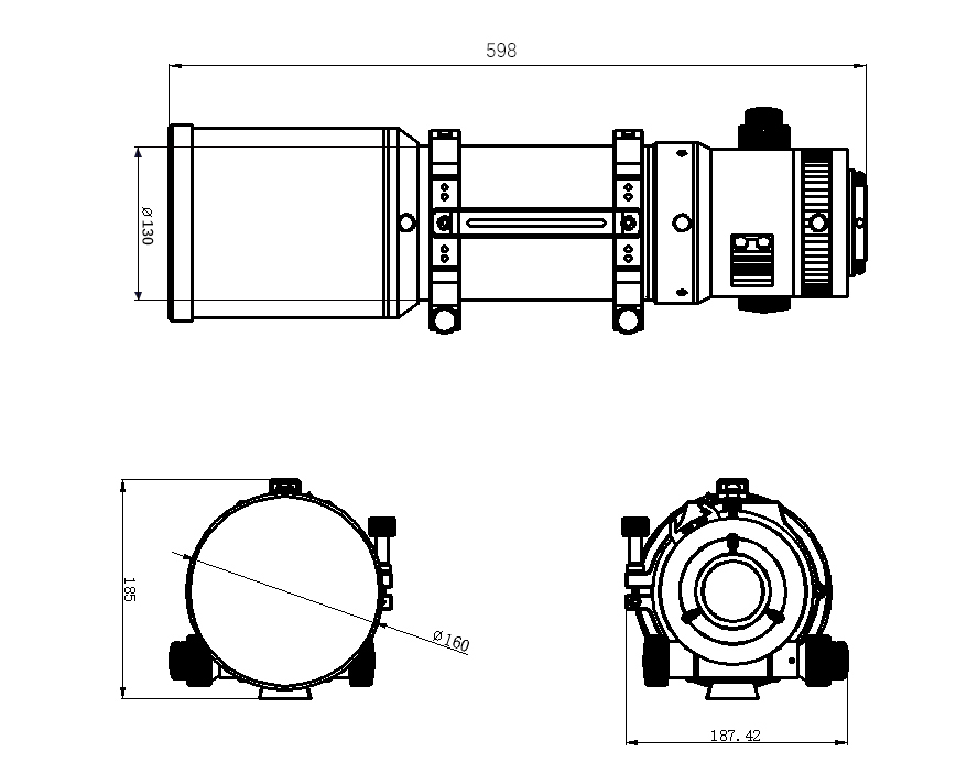 Sharpstar 121SDQ F5.6 APO Quintuplet