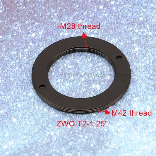 ZWO T2 Thread 1.25 Inch Filter Adapter Ring