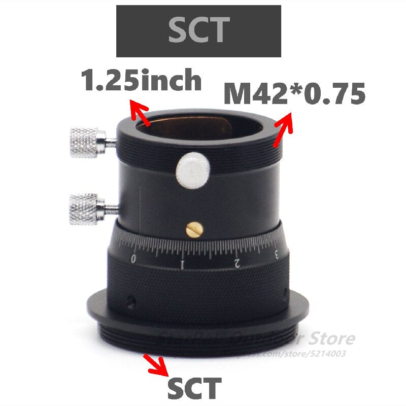 Double Helical Focuser 1.25" SCT Male Thread