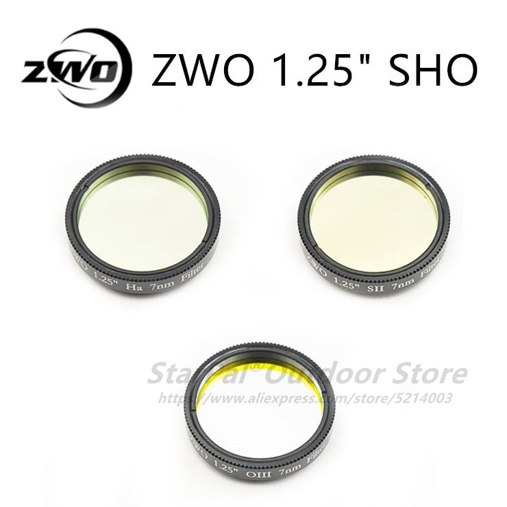 ZWO Narrowband 1.25" Filter Set Ha SII OIII 7nm