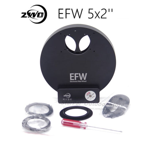 ZWO EFW 5x2 5-Position Electronic Filter Wheel for 2-Inch Filters