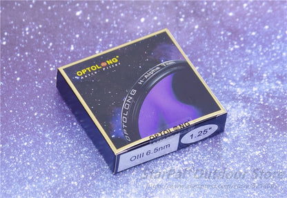 OPTOLONG 6.5nm O-III Filter for Telescope 1.25" / 2"