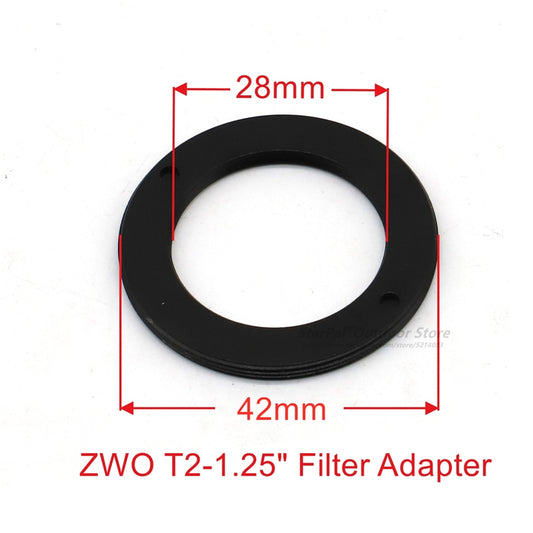 ZWO Thread T2-1.25 Filter Adapter
