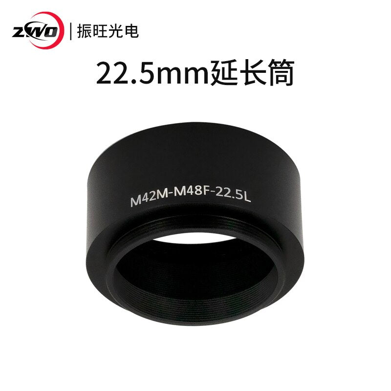 22.5mm ZWO Thread M42M-M48F Extension Tube Adapter Ring 