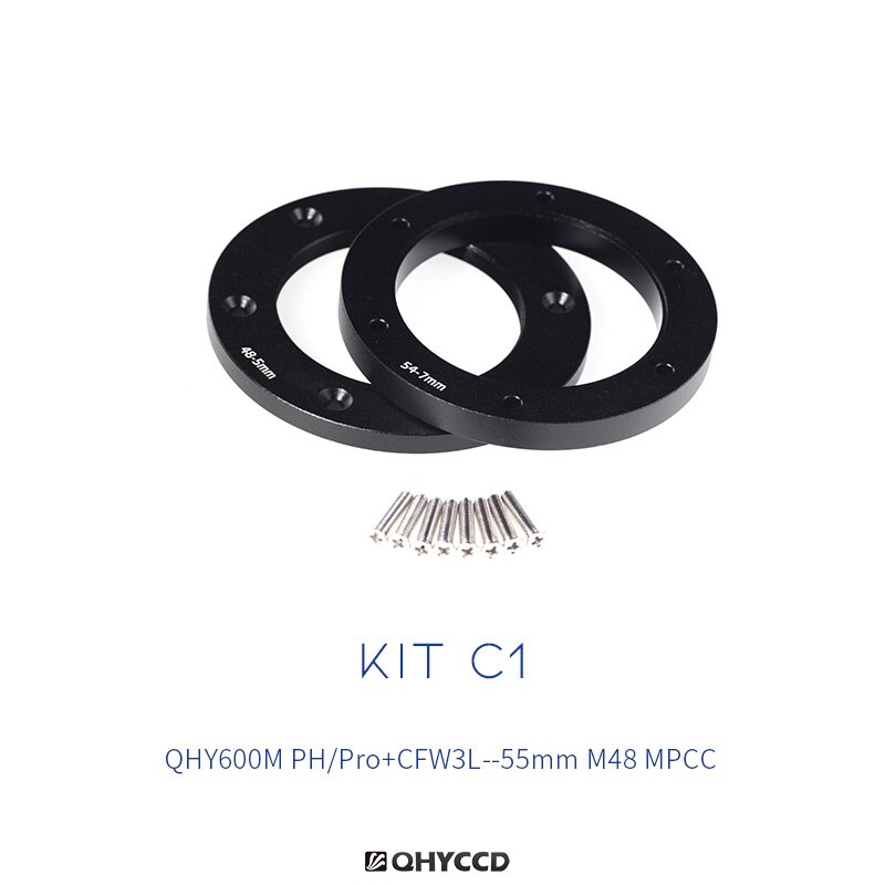 QHYCCD Adapter Kits back focal lens solution