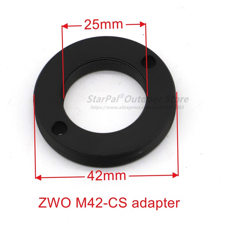 ZWO Thread M42 CS Port Adapter Ring